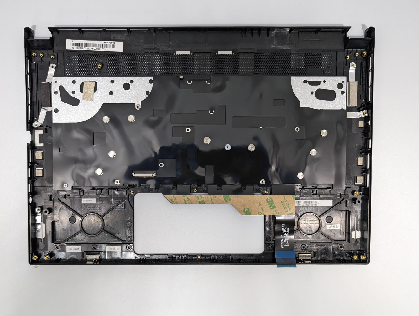 MSI GS 66 (12UH-200UK) 957-16V512E-C22 palmrest keyboard UK layout- genuine original part