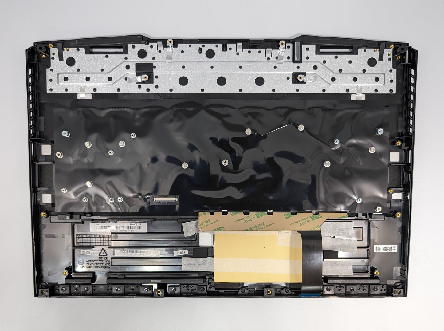 MSI VECTOR GP77 (13VG-027UK) 957-17K711E-009 palmrest keyboard UK layout- genuine original part